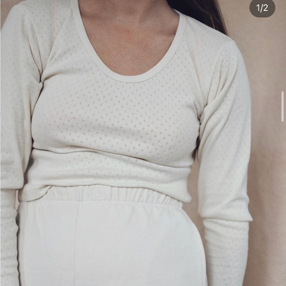 ISO pointelle tops in Size M - open to colors and styles!